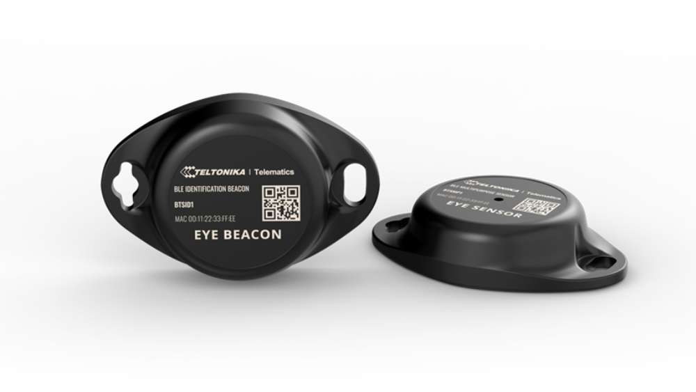 BLE ID beacon for asset tracking