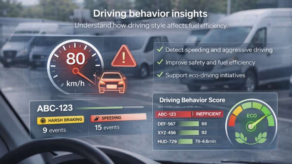 Insights sobre comportamiento de conducción poster