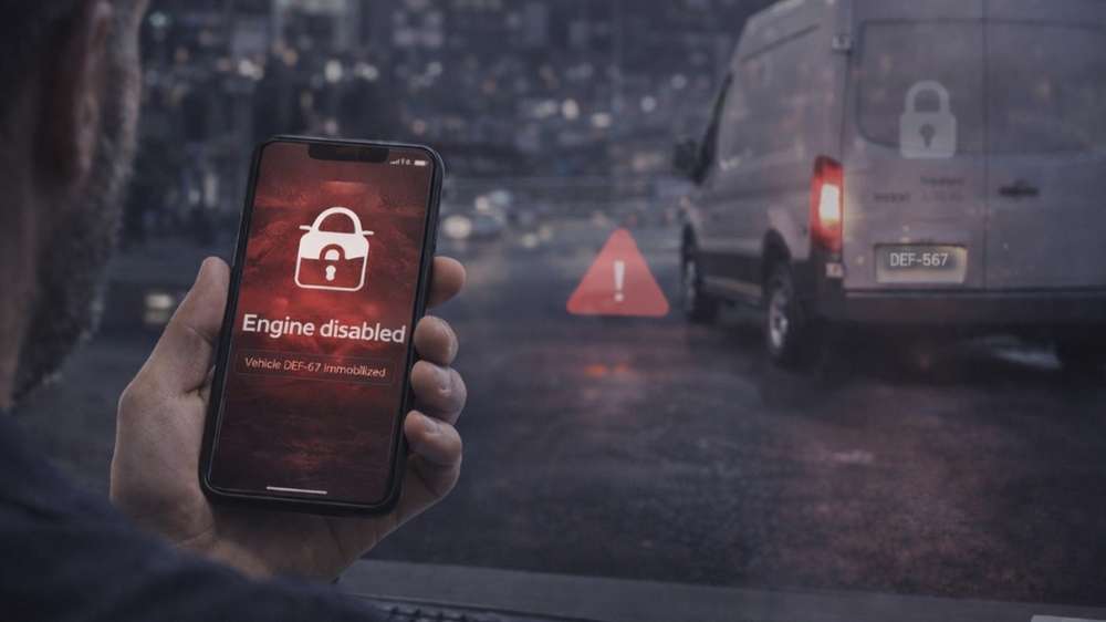 Inmovilizador remoto del motor