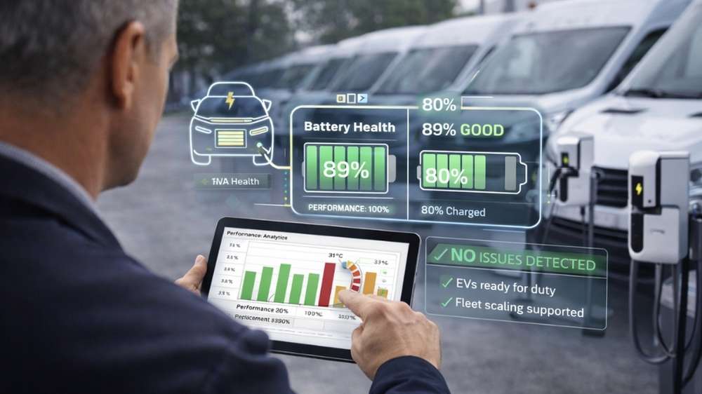 Monitoreo de EV y salud de baterias poster