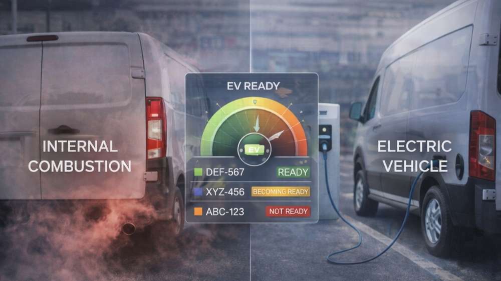 Insights de preparación EV y transición poster